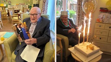 Resident at Manchester care home celebrates 100th birthday